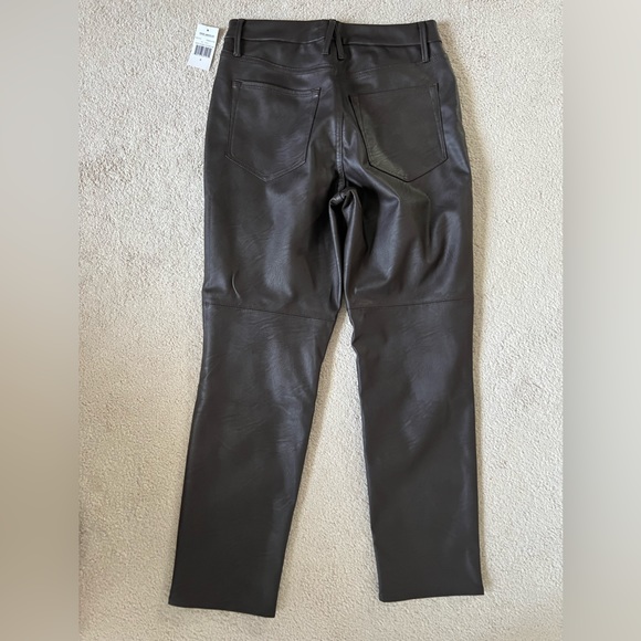 GOOD AMERICAN NWT classic vegan leather size 8 - Picture 4 of 4
